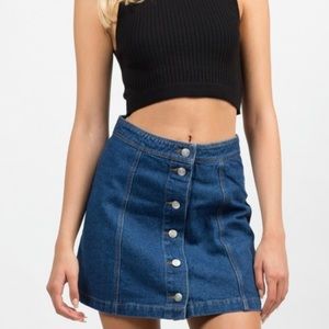 San Souci Denim Mini